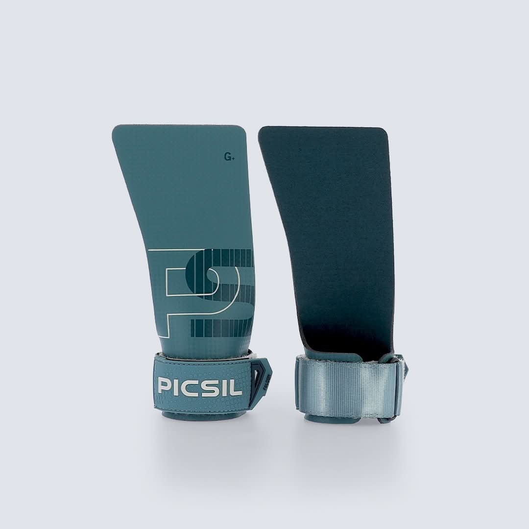 callera de crossfit con magnesio color azul 