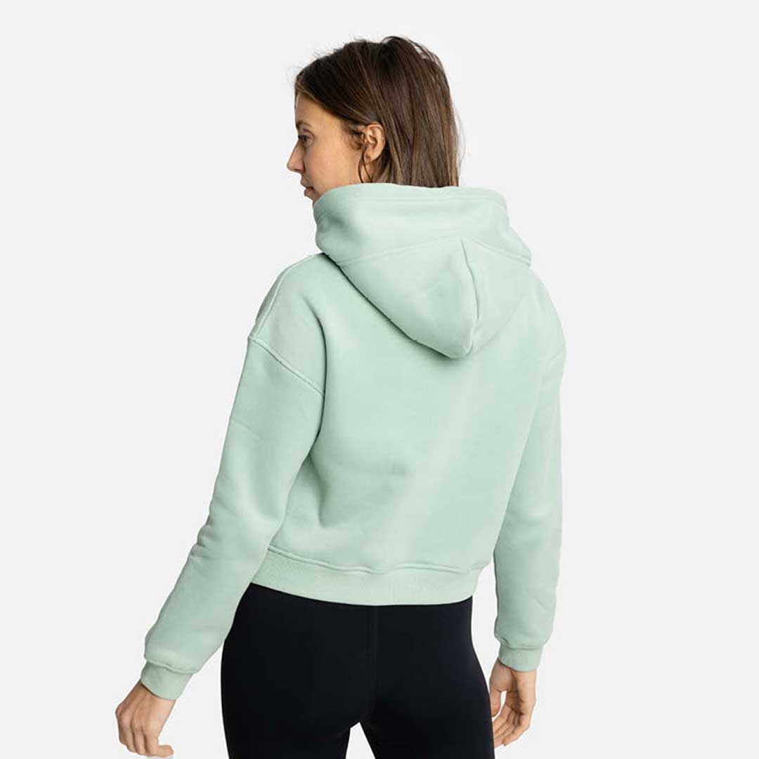 Short Hoodie Sweatshirt Woman Core