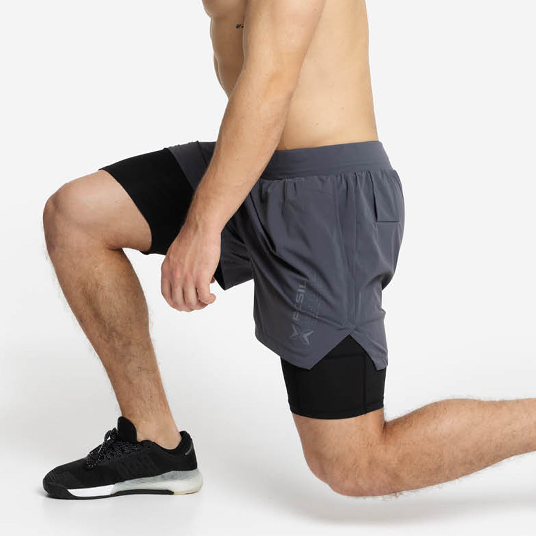 Shorts with compression legging 2 in 1 man premium 0.1