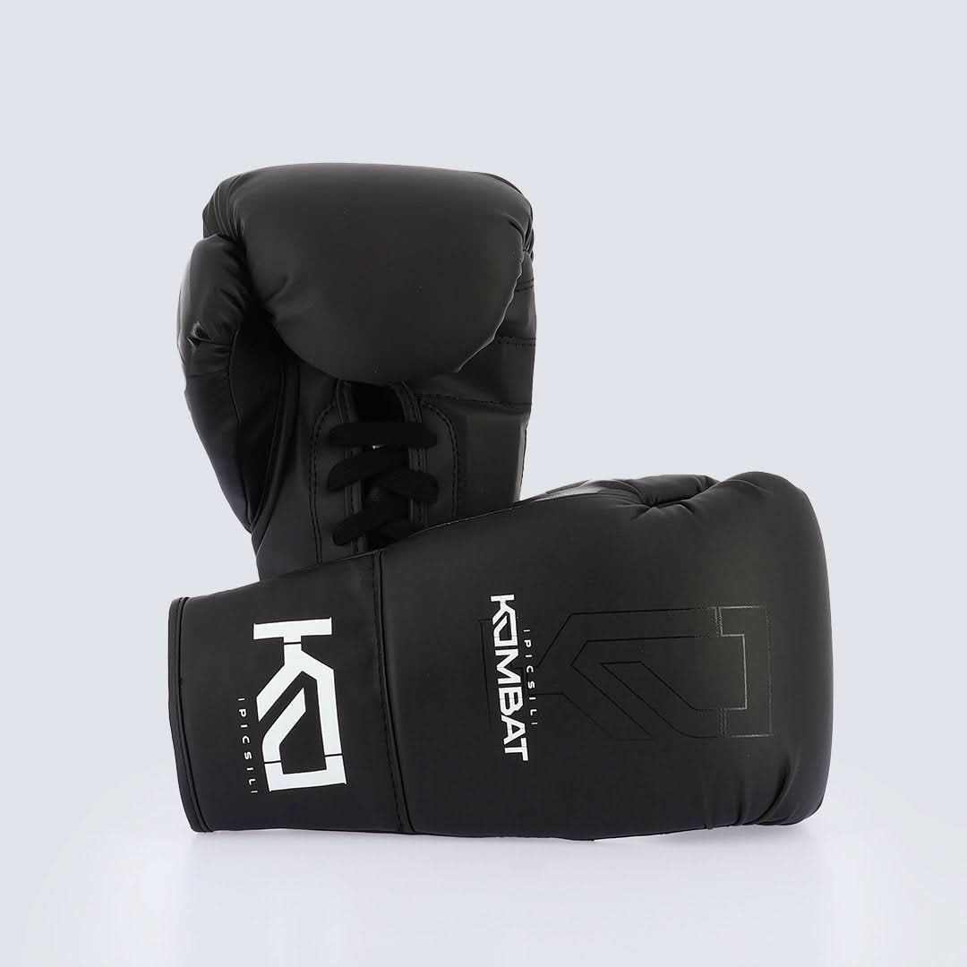 KOMBAT Kronos Pro Lace Up Boxing Gloves