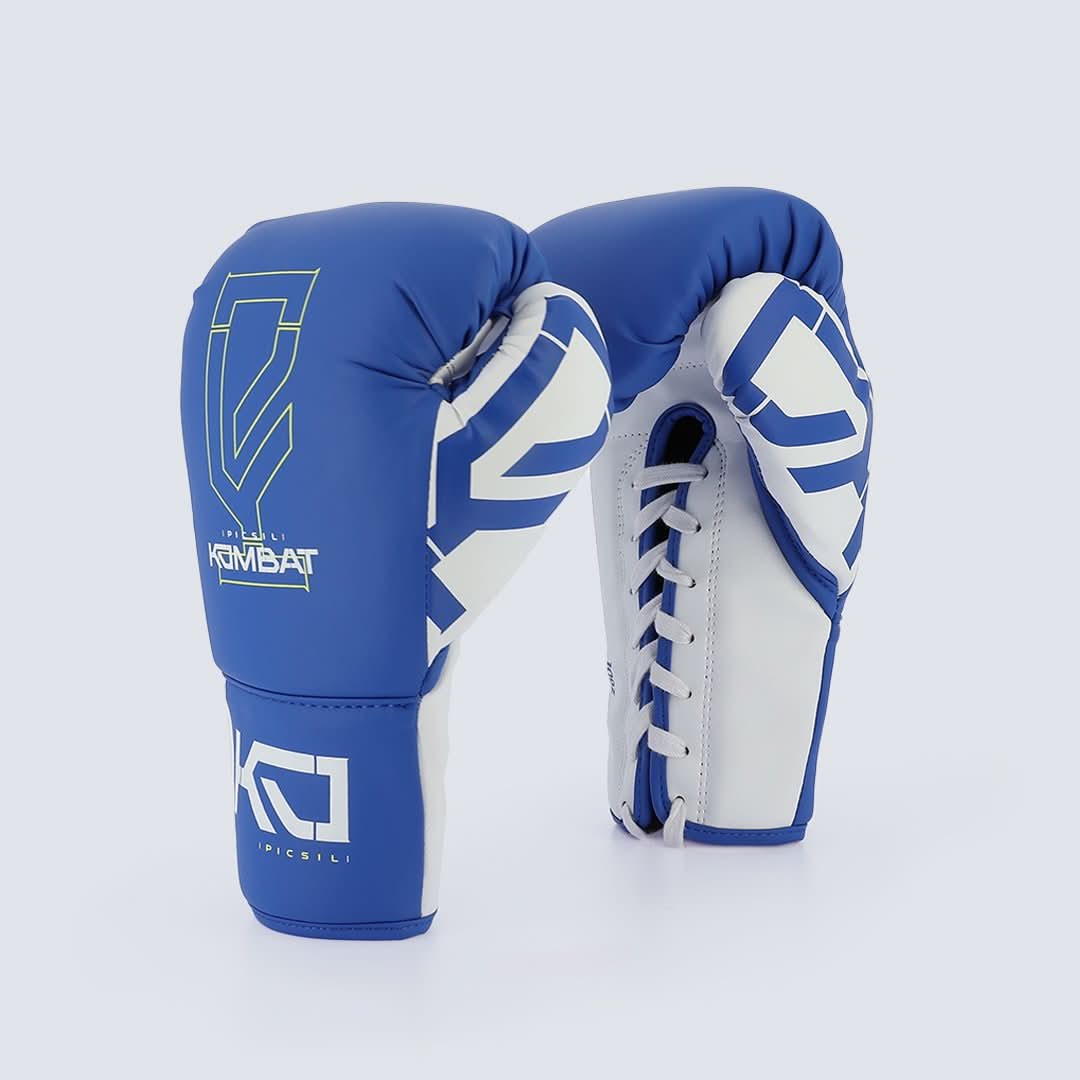 KOMBAT Kronos Pro Lace Up Boxing Gloves