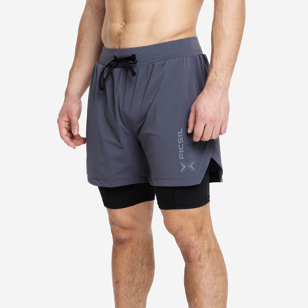 Shorts with compression legging 2 in 1 man premium 0.1