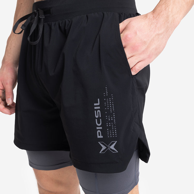 Shorts with compression legging 2 in 1 man premium 0.1